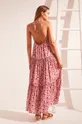 różowy women'secret sukienka plażowa Vi Long Flower Dress