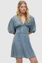 μπλε Φόρεμα τζιν AllSaints Γυναικεία
