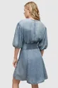Rifľové šaty AllSaints  100% TENCEL™