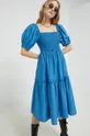 Abercrombie & Fitch sukienka niebieski