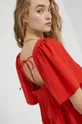 czerwony Abercrombie & Fitch sukienka