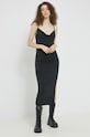 Abercrombie & Fitch sukienka KI159.2676.900 czarny AW22