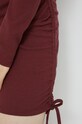 Hollister Co. sukienka KI359.2038.520 bordowy