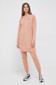 Bavlnené šaty Lyle & Scott DRW1603V.W795 oranžová AW22