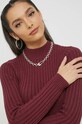 Obleka Hollister Co. bordo KI359.2407.520