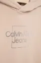 Otroška bombažna obleka Calvin Klein Jeans  100% Bombaž