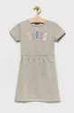 siva Otroška obleka Guess Dekliški