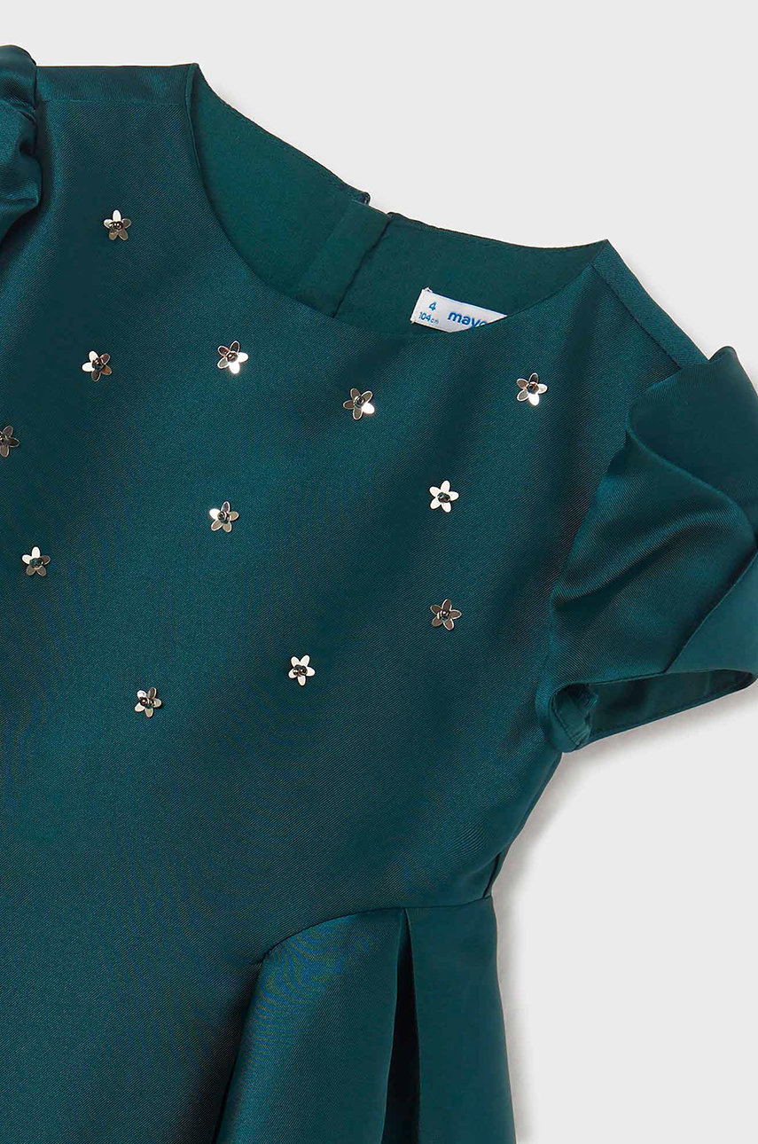 Dívčí šaty Mayoral  Hlavní materiál: 100% Polyester Podšívka: 80% Polyester, 20% Bavlna