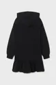 Παιδικό βαμβακερό φόρεμα Mayoral μαύρο
