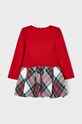 Mayoral vestito di cotone bambina 2945.4B.BABY rosso AW22