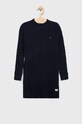 Παιδικό φόρεμα Tommy Hilfiger μακρύ σκούρο μπλε KG0KG06872.9BYY