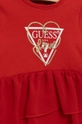 Παιδικό βαμβακερό φόρεμα Guess  Κύριο υλικό: 100% Βαμβάκι Προσθήκη: 100% Πολυεστέρας