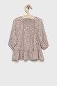United Colors of Benetton rochie fete 4ZJJAV006.W roz AW22