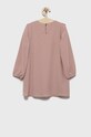 Fete United Colors of Benetton rochie fete 493VGV00G.P roz
