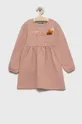 ροζ Παιδικό φόρεμα United Colors of Benetton Για κορίτσια