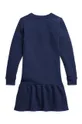 Otroška obleka Polo Ralph Lauren mornarsko modra