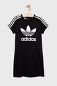 adidas Originals rochie fete mini negru HK0289
