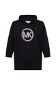 Michael Kors sukienka bawełniana dziecięca R12123.114.150 czarny AW22