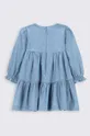 Παιδικό βαμβακερό φόρεμα Coccodrillo μπλε