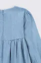 μπλε Παιδικό βαμβακερό φόρεμα Coccodrillo