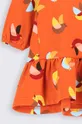 oranžna Otroška obleka Coccodrillo