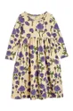 фиолетовой Детское платье Mini Rodini Для девочек
