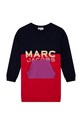 Marc Jacobs sukienka bawełniana dziecięca długi czerwony W12415.G.114.150