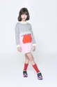 барвистий Дитяча бавовняна сукня Marc Jacobs Для дівчаток