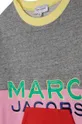 pisana Otroška bombažna obleka Marc Jacobs