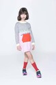 Marc Jacobs rochie din bumbac pentru copii mini multicolor W12415.G.156