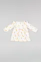 Φόρεμα μωρού zippy λευκό