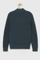 Detský bavlnený sveter Calvin Klein Jeans tmavomodrá