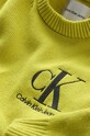 Chłopiec Calvin Klein Jeans bluza bawełniana dziecięca IB0IB01367.9BYY zielony
