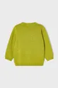 Παιδικό πουλόβερ από μείγμα μαλλιού Mayoral πράσινο