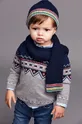 szary Mayoral sweter z domieszką wełny dziecięcy Chłopięcy
