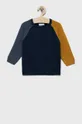 тёмно-синий Детский хлопковый свитер Name it Для мальчиков