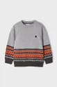 Otroški pulover Mayoral siva