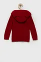 Dječji pamučni pulover Guess crvena