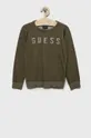 πράσινο Παιδικό βαμβακερό πουλόβερ Guess Για αγόρια