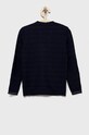 United Colors of Benetton kardigan z domieszką wełny 103EG6005.P granatowy AW22