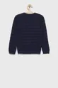 Παιδικό πουλόβερ από μείγμα μαλλιού United Colors of Benetton σκούρο μπλε