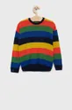 többszínű United Colors of Benetton gyerek gyapjúkeverékből készült pulóver Fiú