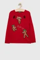 rdeča Otroški pulover United Colors of Benetton Fantovski