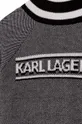 čierna Detský bavlnený sveter Karl Lagerfeld