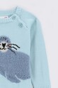 Πουλόβερ μωρού Coccodrillo ZC2172101ARN μπλε AW22