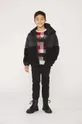 Детский хлопковый свитер BOSS мультиколор