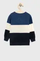 Дитячий бавовняний светер Name it темно-синій