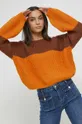 Noisy May sweter pomarańczowy