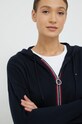 Bavlněný kardigan Tommy Hilfiger námořnická modř WW0WW34884.9BYY