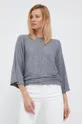 γκρί Βαμβακερό πουλόβερ DKNY Γυναικεία